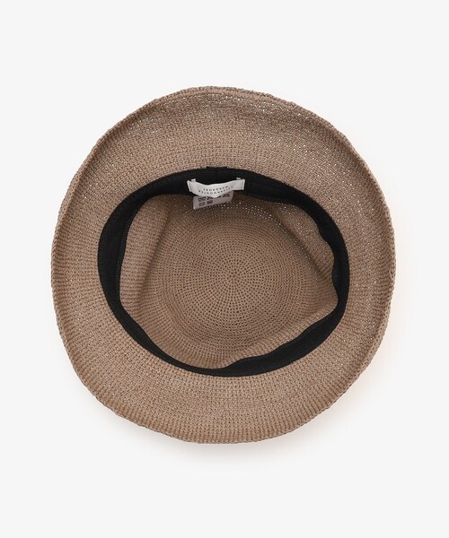 Afternoon Tea（アフタヌーンティー）の「細編みバケットUVハット（ハット・レディース・グレー/ブラック・ONE SIZE）」の20枚目の写真