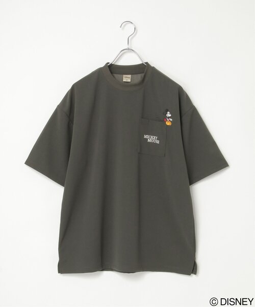セール】ミッキーマウスアムンゼンポケTシャツ（Tシャツ