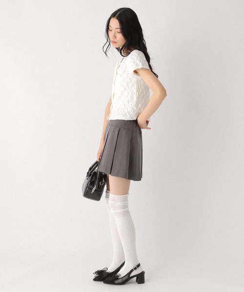 Heather(ヘザー)の「ポコポコカットTEE 493988(Tシャツ/カットソー・レディース・ブラック/オフホワイト/ブルー・FREE)」の10枚目の写真