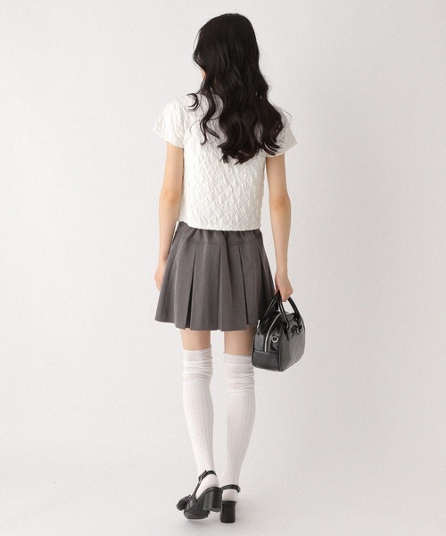 Heather(ヘザー)の「ポコポコカットTEE 493988(Tシャツ/カットソー・レディース・ブラック/オフホワイト/ブルー・FREE)」の11枚目の写真