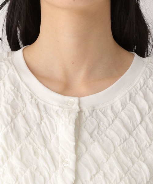 Heather(ヘザー)の「ポコポコカットTEE 493988(Tシャツ/カットソー・レディース・ブラック/オフホワイト/ブルー・FREE)」の22枚目の写真