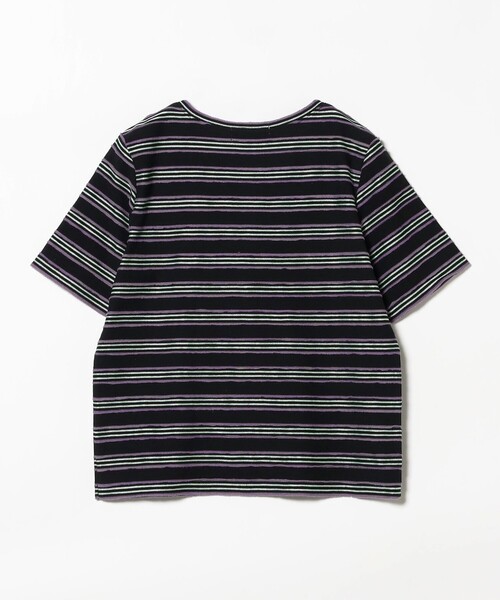 B:MING by BEAMS(ビーミングバイビームス)の「タック ボーダー プルオーバー(Tシャツ/カットソー・レディース・ホワイト系その他5/ブラック/ミント・ONE SIZE)」の8枚目の写真