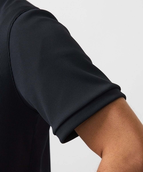 MICHEL KLEIN HOMME (ミッシェルクランオム)の「《日本製》キーネック半袖カットソー(Tシャツ/カットソー・メンズ・ブラック/ホワイト・MEDIUM/LARGE/X-LARGE)」の10枚目の写真