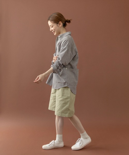 PAR ICI(パーリッシィ)の「雲斎ナチュラルヴィンテージワッシャー チノハーフパンツ(チノパンツ・レディース・ベージュ・FREE)」の17枚目の写真