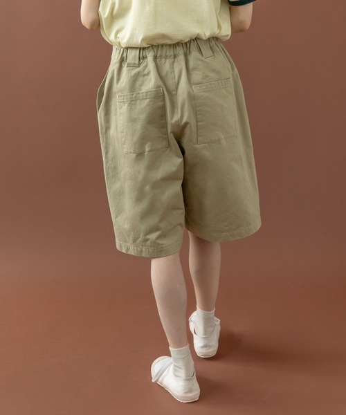 PAR ICI(パーリッシィ)の「雲斎ナチュラルヴィンテージワッシャー チノハーフパンツ(チノパンツ・レディース・ベージュ・FREE)」の14枚目の写真