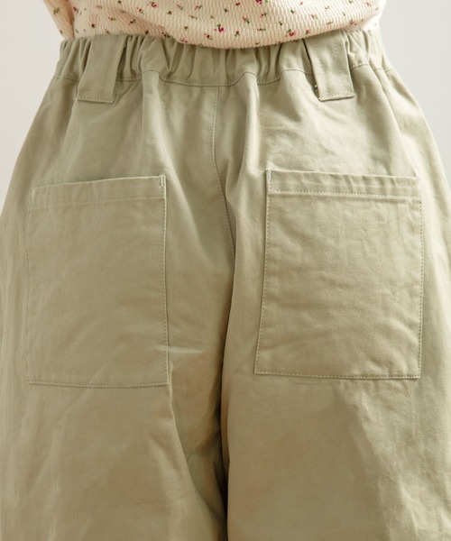 PAR ICI(パーリッシィ)の「雲斎ナチュラルヴィンテージワッシャー チノハーフパンツ(チノパンツ・レディース・ベージュ・FREE)」の9枚目の写真