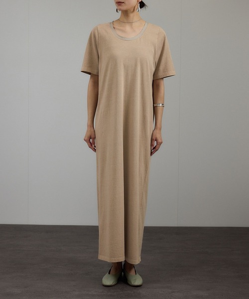 SALON adam et rope'（サロン アダム エ ロペ）の「ビンテージライクオーバーダイワンピース（ワンピース・レディース・ベージュ系その他/グレー・FREE）」の11枚目の写真