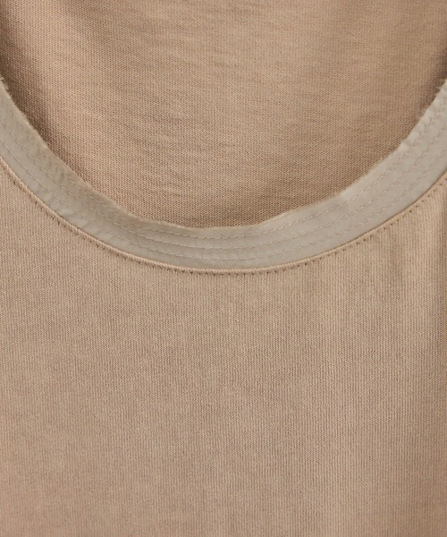 SALON adam et rope'（サロン アダム エ ロペ）の「ビンテージライクオーバーダイワンピース（ワンピース・レディース・ベージュ系その他/グレー・FREE）」の5枚目の写真