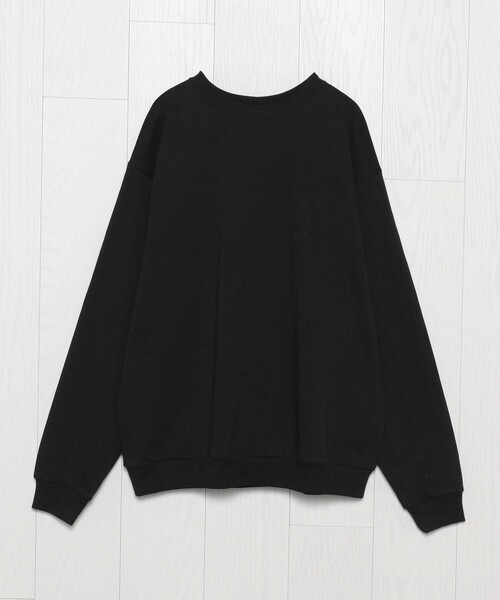 H BEAUTY&YOUTH UNITED ARROWS(エイチビューティーアンドユースユナイテッドアローズ)の「<H>ヘビーハイブリッドコットン クルーネック(Tシャツ/カットソー・メンズ・ブラック/ライトグレー・S/M/L)」の10枚目の写真