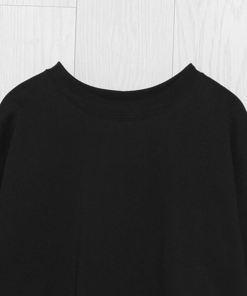 H BEAUTY&YOUTH UNITED ARROWS(エイチビューティーアンドユースユナイテッドアローズ)の「<H>ヘビーハイブリッドコットン クルーネック(Tシャツ/カットソー・メンズ・ブラック/ライトグレー・S/M/L)」の12枚目の写真