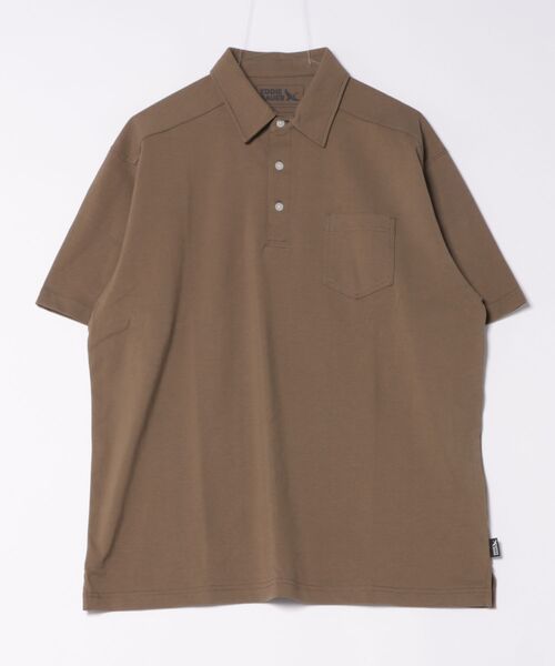 Eddie Bauer(エディーバウアー)の「バハ 半袖 ポロシャツ(ポロシャツ・メンズ・ダークベージュ/ホワイト/ダークネイビー・M/L/XL/XXL)」の17枚目の写真