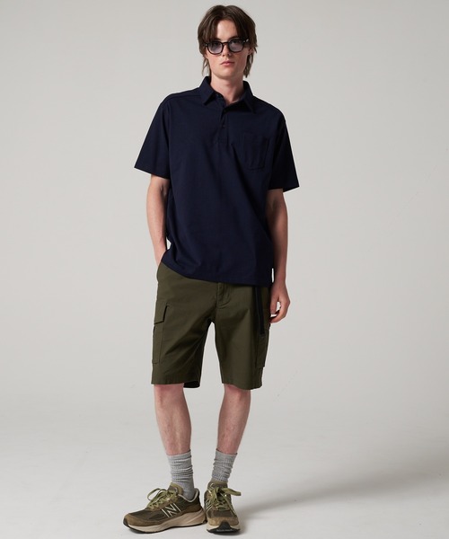 Eddie Bauer(エディーバウアー)の「バハ 半袖 ポロシャツ(ポロシャツ・メンズ・ダークベージュ/ホワイト/ダークネイビー・M/L/XL/XXL)」の6枚目の写真