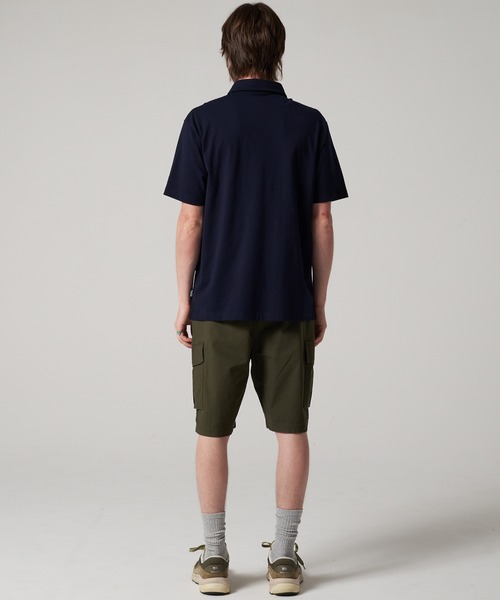 Eddie Bauer(エディーバウアー)の「バハ 半袖 ポロシャツ(ポロシャツ・メンズ・ダークベージュ/ホワイト/ダークネイビー・M/L/XL/XXL)」の8枚目の写真