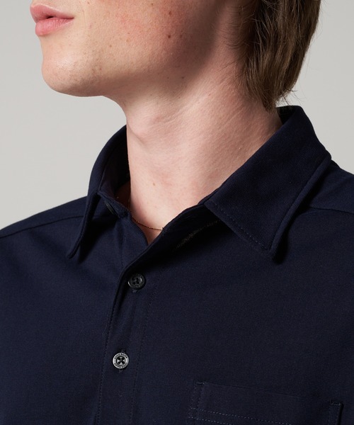 Eddie Bauer(エディーバウアー)の「バハ 半袖 ポロシャツ(ポロシャツ・メンズ・ダークベージュ/ホワイト/ダークネイビー・M/L/XL/XXL)」の12枚目の写真