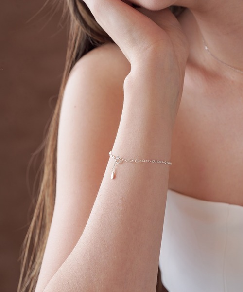 セール】【ALLURELLE】silver925 グリッターチェーン
