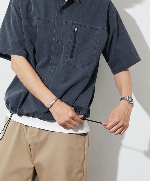 セール】AIR TECH BREATH Open Collar Shirt / オープンカラーシャツ