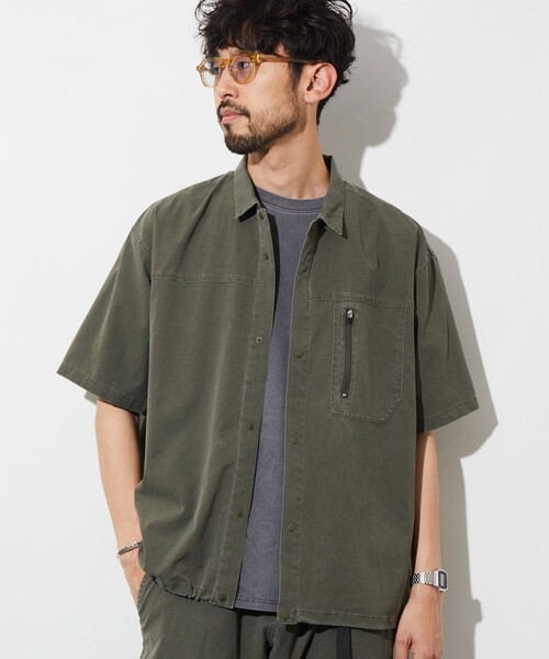 セール】AIR TECH BREATH Open Collar Shirt / オープンカラー