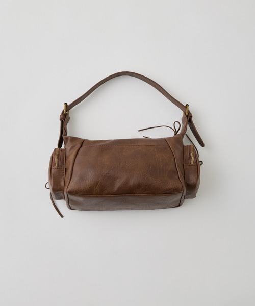 OLIVE des OLIVE（オリーブデオリーブ）の「【デイリー使いにも◎】リボンホーボーバッグ（ショルダーバッグ・レディース・アイボリー/グレー/ダークブラウン・FREE）」の6枚目の写真