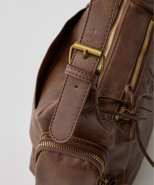 OLIVE des OLIVE（オリーブデオリーブ）の「【デイリー使いにも◎】リボンホーボーバッグ（ショルダーバッグ・レディース・アイボリー/グレー/ダークブラウン・FREE）」の10枚目の写真