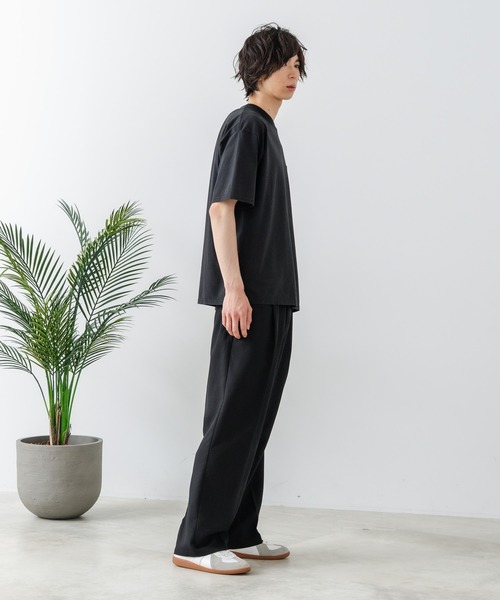 brknhome(ブロークンホーム)の「【brknhome/ブロークンホーム】クルーネックポケット付Tシャツ オーバーサイズ(Tシャツ/カットソー・メンズ・ホワイト/ブラック・MEDIUM/LARGE)」の20枚目の写真