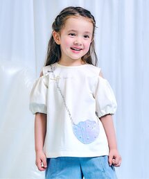 トップス 130 SLY | PUFF SLEEVE GATHER CUT トップス (Tシャツ・カットソー