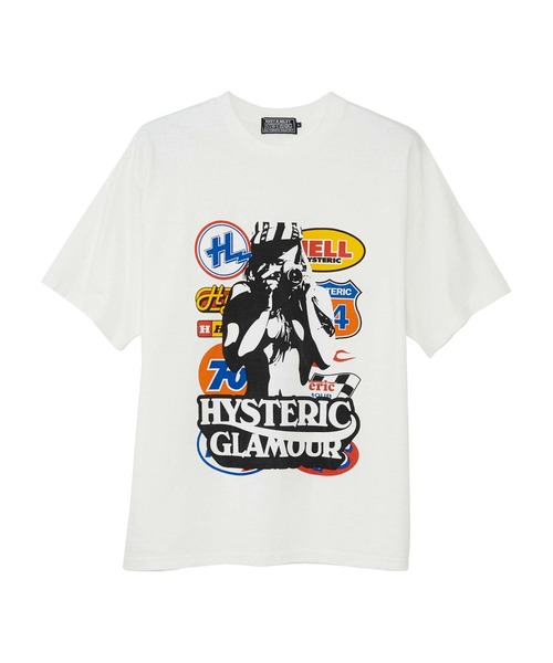 Hysteric Glamour キャラクターTシャツ FREE HYSTERIC GLAMOUR