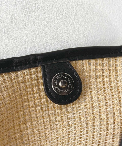 PICCIN（ピッチン）の「パイピングバケツバッグ（ハンドバッグ・レディース・ブラック系その他/ベージュ・FREE）」の13枚目の写真