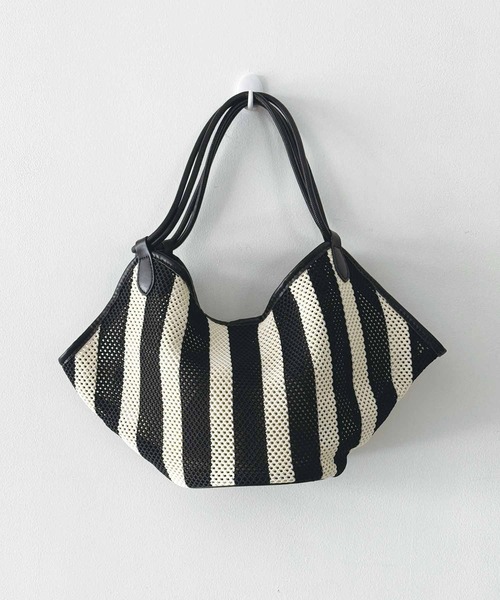 PICCIN（ピッチン）の「パイピングバケツバッグ（ハンドバッグ・レディース・ブラック系その他/ベージュ・FREE）」の15枚目の写真