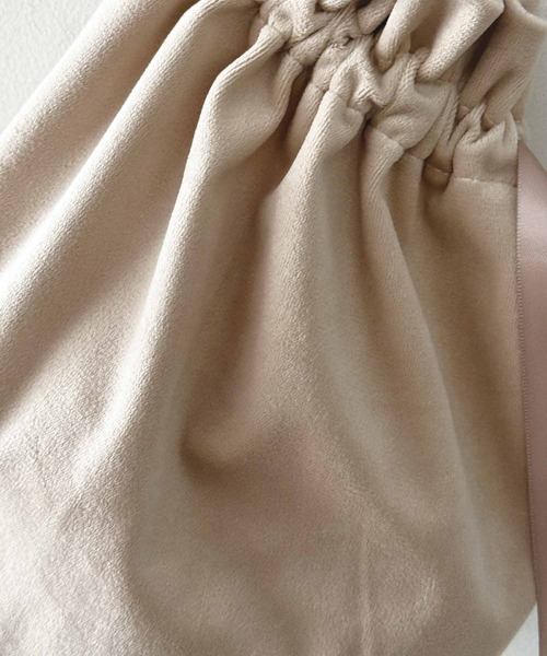 PICCIN（ピッチン）の「パイピングバケツバッグ（ハンドバッグ・レディース・ブラック系その他/ベージュ・FREE）」の3枚目の写真