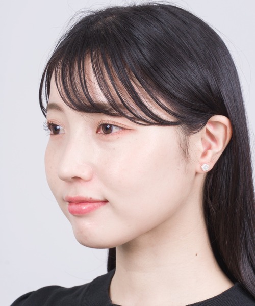 セカンドピアスにオススメ│K10 ダイヤモンド 軟骨ピアス – PICOLLET