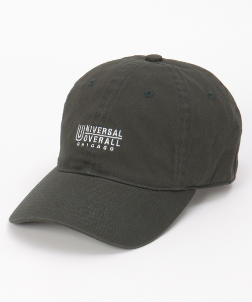 UNIVERSAL OVERALL（ユニバーサルオーバーオール）の「UNIVERSAL OVERALL ユニバーサルオーバーオール タイプライターツイルキャップ（キャップ・メンズ・グレー/チャコールグレー/ブラック・FREE）」の3枚目の写真