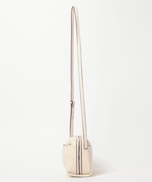 BAYFLOW（ベイフロー）の「[収納力抜群]軽量ウォレットショルダー（ショルダーバッグ・レディース・アイボリー/ブラック/シルバー・FREE）」の14枚目の写真