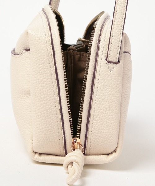 BAYFLOW（ベイフロー）の「[収納力抜群]軽量ウォレットショルダー（ショルダーバッグ・レディース・アイボリー/ブラック/シルバー・FREE）」の22枚目の写真