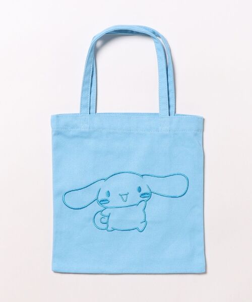 sanrio(サンリオ)の「sanrio/サンリオ 刺繍ミニトート(トートバッグ・レディース・ラベンダー/ピンク/レッド/アイボリー/ライトブルー・ONE SIZE)」の1枚目の写真