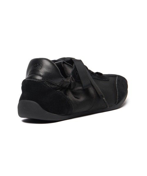 clor(クロル)の「SCRUNCH LACE UP FLAT SNEAKERS(スニーカー・レディース・ブラウン/ベージュ/グレー/ブラック/ピンク/クリーム・23.0cm/23.5cm/24.0cm/24.5cm/25.0cm/25.5cm)」の10枚目の写真