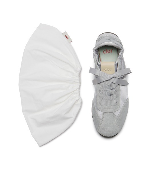 無料配送 ◆clor ◆ SCRUNCH LACEUP FLAT SNEAKERS SCRUNCH LACE UP FLAT SNEAKERS（スニーカー）｜clor（クロル