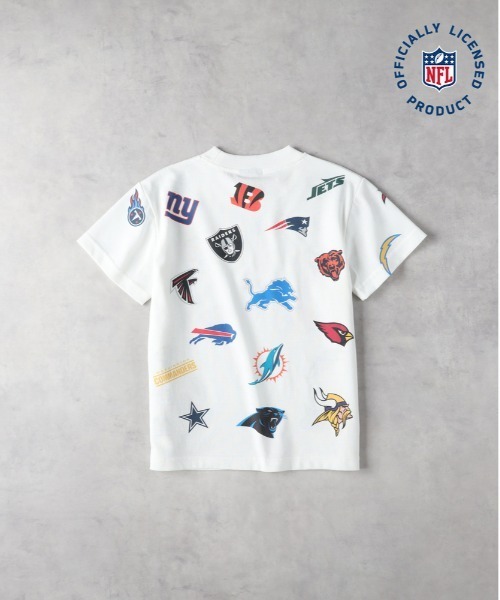 セール】【NFL】チームロゴ総柄プリントTシャツ（Tシャツ