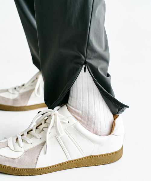 417 EDIFICE(フォーワンセブンエディフィス)の「《追加》"超冷感" UVCUT Freezetec ジョグパンツ(その他パンツ・メンズ・ベージュ/ブラック/チャコールグレー・SMALL/MEDIUM/LARGE)」の11枚目の写真