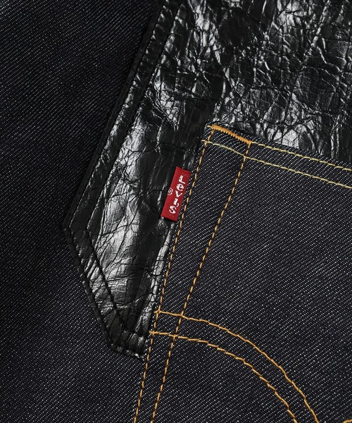 Levi's」W-NAME LEATHER PATCH DENIM PANTS（デニムパンツ）｜JUNYA