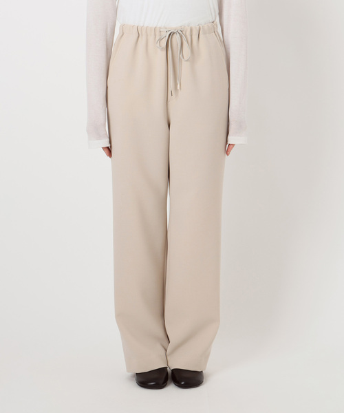 スピック＆スパン（Spick and Span）/ダブルクロスイージーパンツ セール】ダブルクロスイージーパンツ（その他パンツ）｜Spick & Span