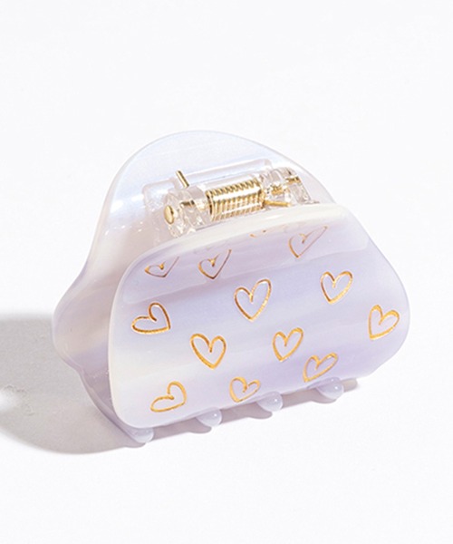 TRESSE/トレス beans handwritten heart clip ヘアクリップ