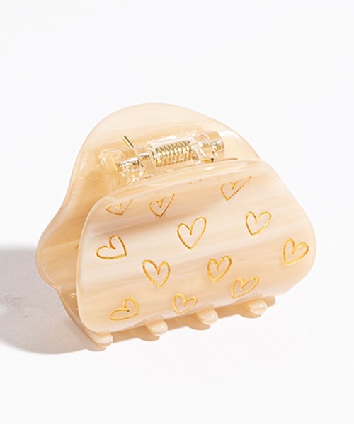 TRESSE/トレス beans handwritten heart clip ヘアクリップ