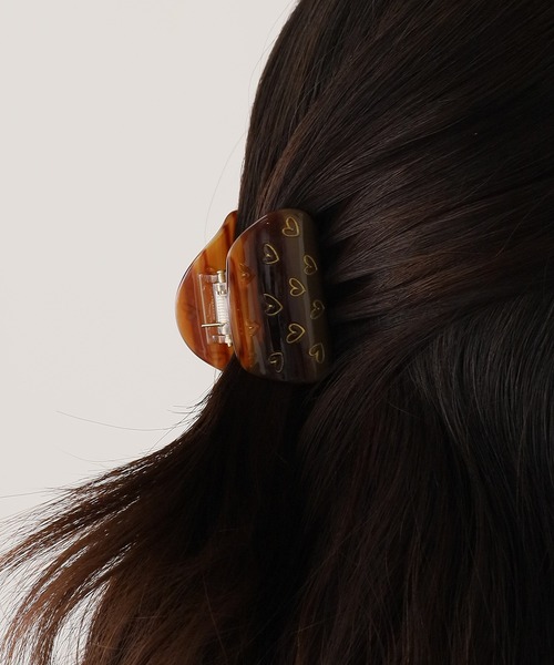 TRESSE/トレス beans handwritten heart clip ヘアクリップ