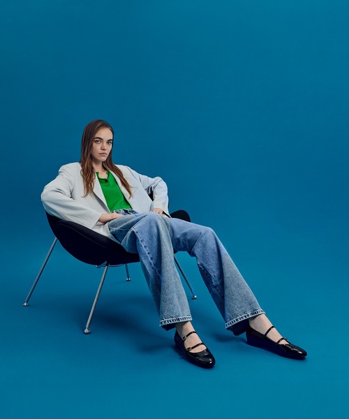 CHARLES & KEITH(チャールズ & キース)の「パテント ダブルストラップメリージェーン(パンプス・レディース・マルーン/ブラック系その他6・22.5cm/23cm/23.5cm/24.5cm/25cm/25.5cm)」の14枚目の写真