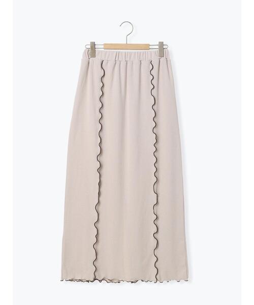 ehka sopo(エヘカソポ)の「メローナロースカート(スカート・レディース・オレンジ/ライトベージュ/チャコールグレー・F)」の21枚目の写真