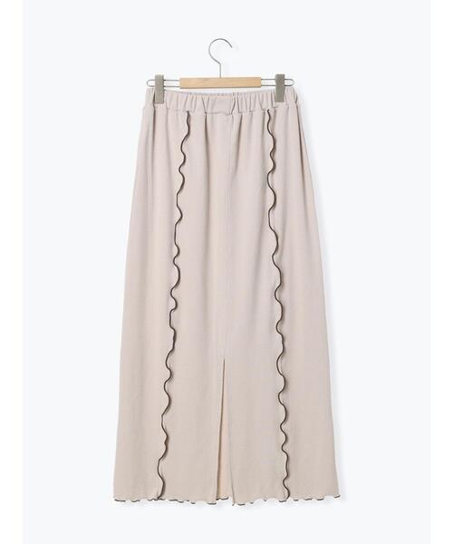 ehka sopo(エヘカソポ)の「メローナロースカート(スカート・レディース・オレンジ/ライトベージュ/チャコールグレー・F)」の22枚目の写真