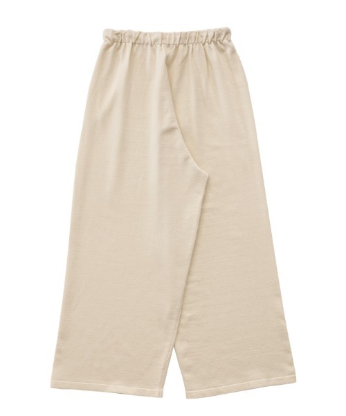 select MOCA Et(セレクトモカエト)の「【Et】Knit Easy Wide Pants(その他パンツ・レディース・アイボリー/カーキ/ネイビー・FREE)」の6枚目の写真
