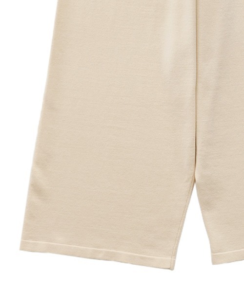 select MOCA Et(セレクトモカエト)の「【Et】Knit Easy Wide Pants(その他パンツ・レディース・アイボリー/カーキ/ネイビー・FREE)」の8枚目の写真