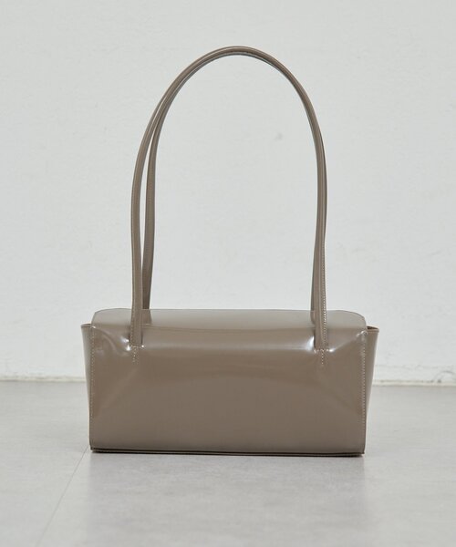 GALLARDAGALANTE（ガリャルダガランテ）の「【2.718】ボックスフラップバッグ（トートバッグ・レディース・グレー/オフホワイト・FREE）」の6枚目の写真