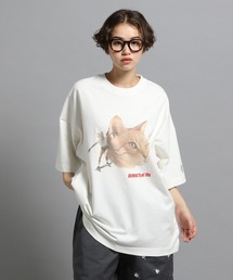 GEORGE'S（ジョージズ）の「CAT＆DOGパロディTシャツ（Tシャツ/カットソー）」